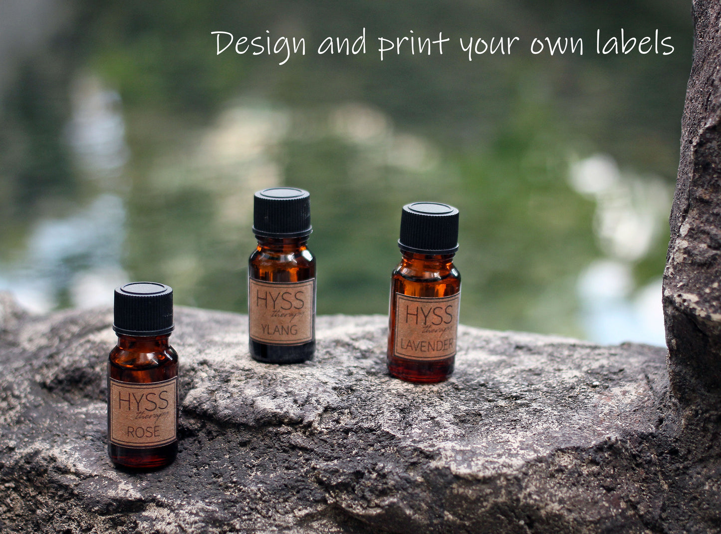 2×1 inch White Waterproof and Oil-Proof Labels - 200 Labels (5 Sheets x 40 Labels)